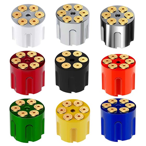 Vibrant Colored Gun Cylinder 9/10 Gearshift Knob - Default