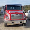Hoodshield Bug Deflector for Freightliner FL 50 60 70 80 On Red Truck 