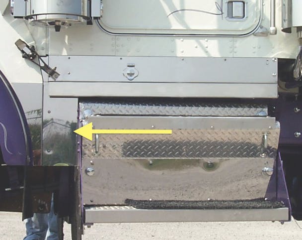 Kenworth W900B Regular Hood Blank Mock Cowl Extensions