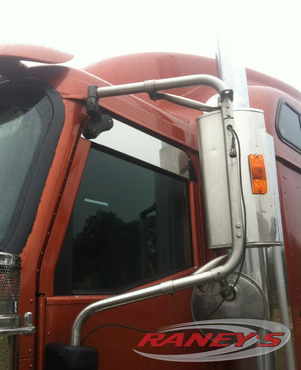 International 9200 9400 9900i Chop Top Door Trim Flat 5" Stainless Steel