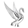 Chrome Swan Truck Hood Ornament By Grand General - Thumbnail