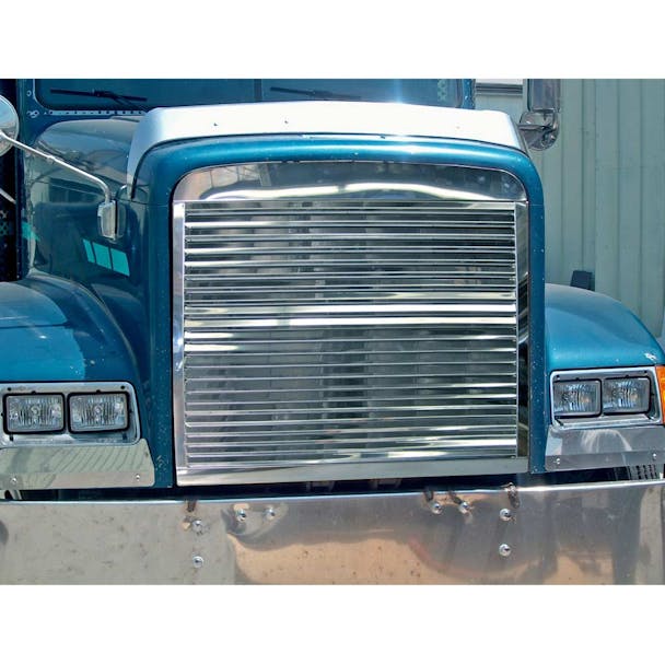 Freightliner FLC 120 Old Classic Grill Horizontal Louvers - Thumbnail