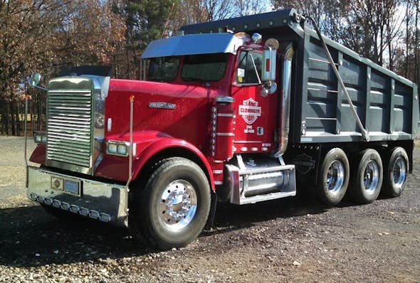 Freightliner FLC 120 Grille Assembly (Side View 2)