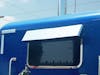 Peterbilt Rear Window Drop Visor - Truck