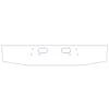 Ford Chrome Bumper For L Series Conventional By Valley Chrome - Tow Holes Only