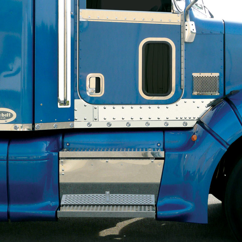 SUPERBEAVER パネル Peterbilt 386 Cab Panels With Bulls-Eye LEDs For Trucks With