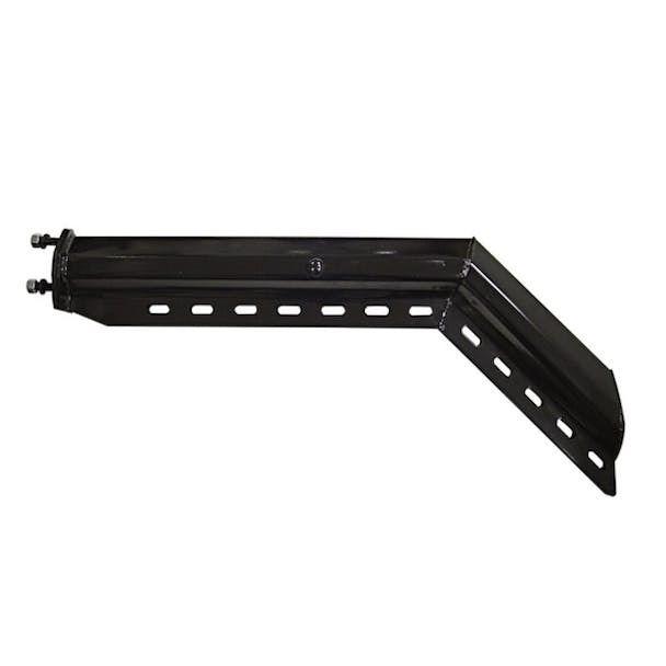 30" Black Economy Heavy Duty Mud Flap Hanger 45 Degree Angle