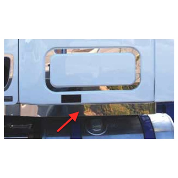 Freightliner Cascadia 48" Sleeper Panel Mounted