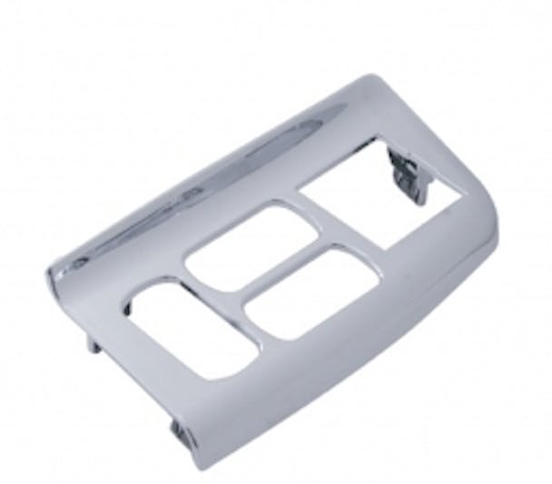 Peterbilt 387 Chrome Window Switch Trim
