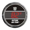 Outside Air Temperature Truck TELTEK Gauge - Red