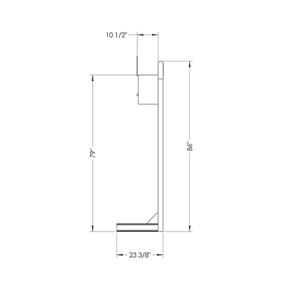 Aluminum Hose Rack Diagram