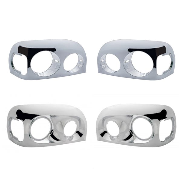 Freightliner Century Headlight Bezel Fender Trim Main