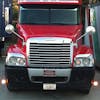 Freightliner Century Headlight Bezel Fender Trim On Truck - Front View