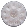 10 LED 4" Round STT And PTC Light Clear Lens
