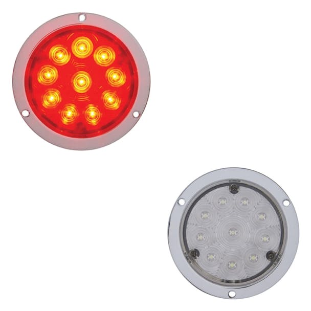 10 LED 4" Round STT Light - Deep Dish