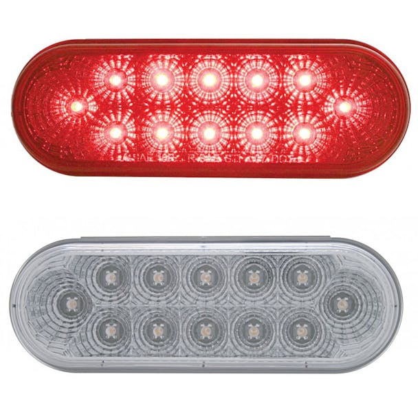 12 LED Oval STT Lights