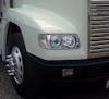 Freightliner FLD 120 112 Projector Headlights On Truck