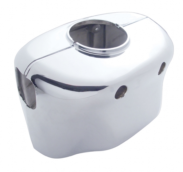 United Pacific Chrome Upper Steering Column Cover For 2006+ Kenworth Peterbilt