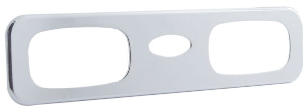 Peterbilt 2006+ Chrome Passenger AC Vent Outer Trim