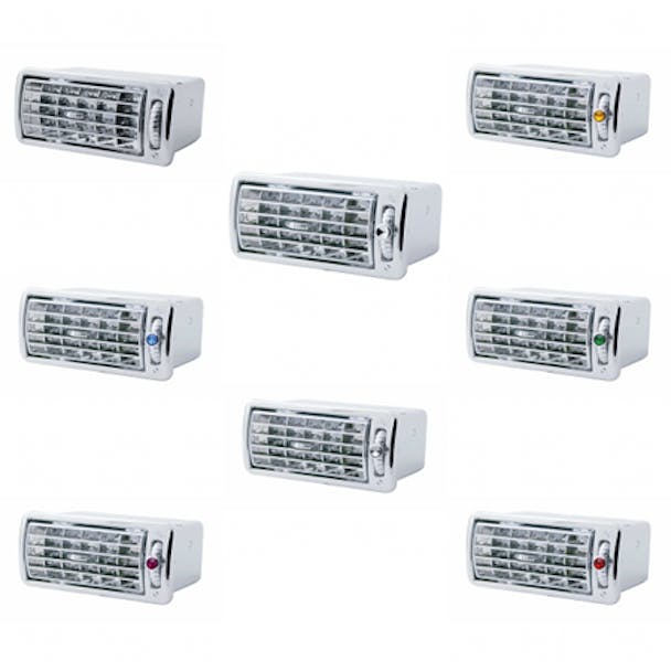 Volvo Chrome AC Vents with Diamond