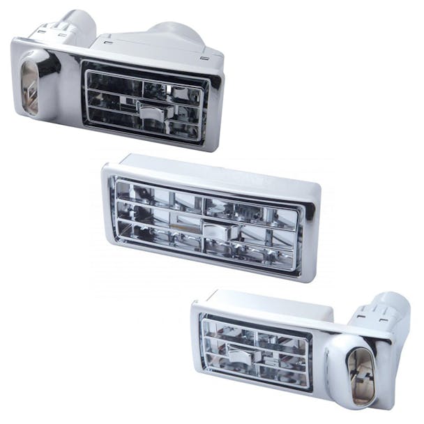 Kenworth 2002-2005 Chrome AC Vents
