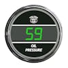 Oil Pressure Gauge Truck TELTEK Gauge - Green