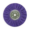 Zephyr Purple-Lea Medium Light Cutting Airway Buffing Wheel 8 Flat