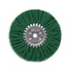 Hall Green Medium Light Cutting Airway Buffing Wheel 8" Flat