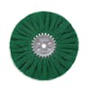 Hall Green Medium Light Cutting Airway Buffing Wheel 10" Flat