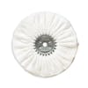 White Domet Flannel Final Finish Buff Airway Buffing Wheel 10" Flat