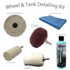 Zephyr Wheel & Tank Detailing 6 Piece Kit Contents