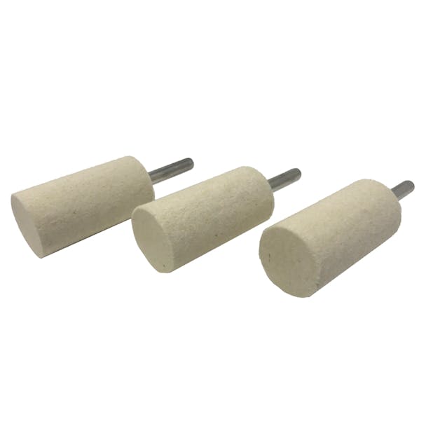 Zephyr Felt Cylinder 1" x 2" 3pack
