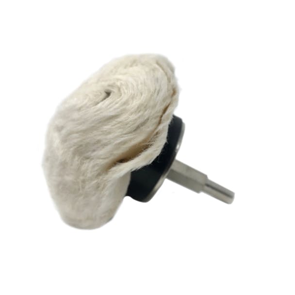 Zephyr 3" Goblet Buff Round End Shank Mounted