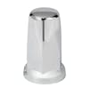 Chrome Extra Tall Push On Lug Nut Cover 33mm 20 Pack