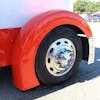 Peterbilt 379 Fiberglass Low Cut Front Fenders Talladega - rear angle