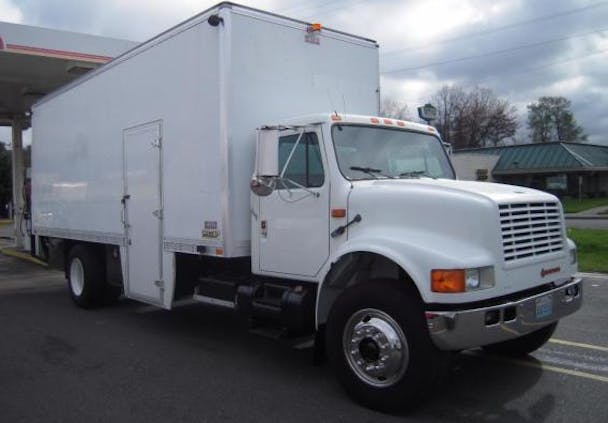 International 4700 4900 8100 Chrome 10" Bumper