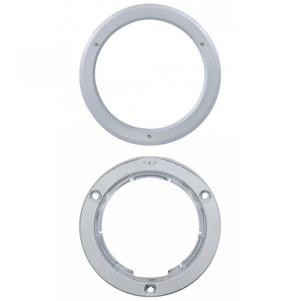 4" Round Stainless Steel Bezel