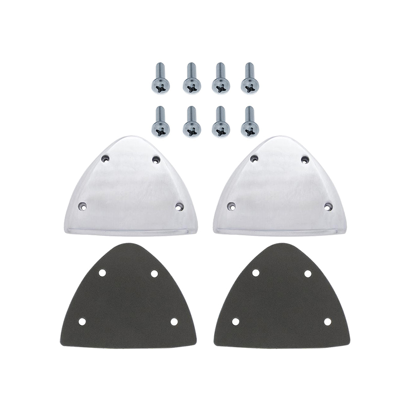 Peterbilt Aluminum Headlight Turn Signal Cover Kit - Raney's Truck
