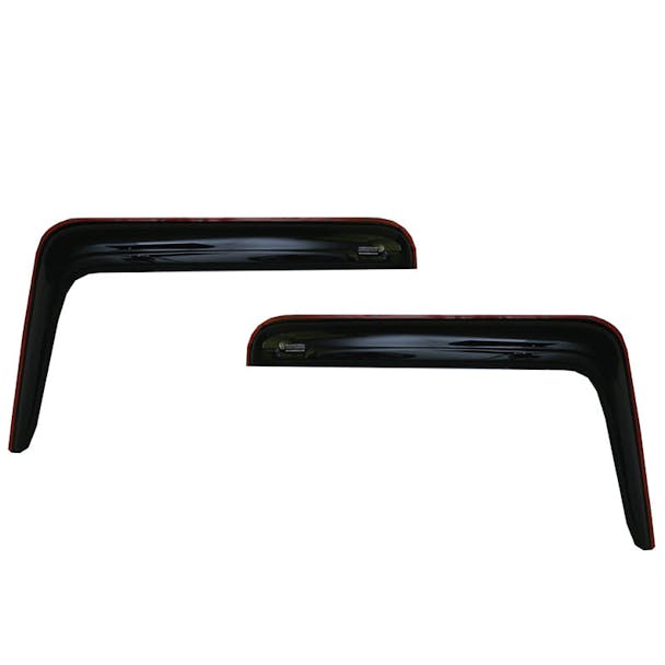 Kenworth In Channel Mounted Side Window Deflector