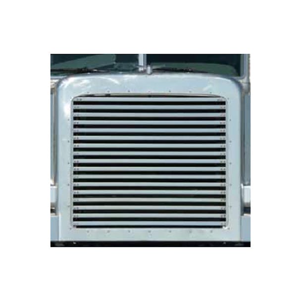 Peterbilt 388 389 589 Grill with Horizontal Bars
