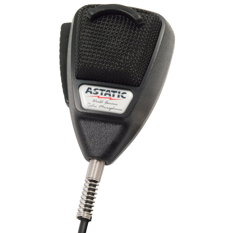 Astatic 636L Noise Canceling Dynamic 4 Pin CB Microphone