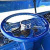 Classic Blue 18" Steering Wheel Installed