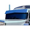 Kenworth W900L Stainless Steel Blind Mount Bowtie Visor