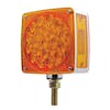 45 LED Square Double Face Turn Signal Light With Side LED - Amber